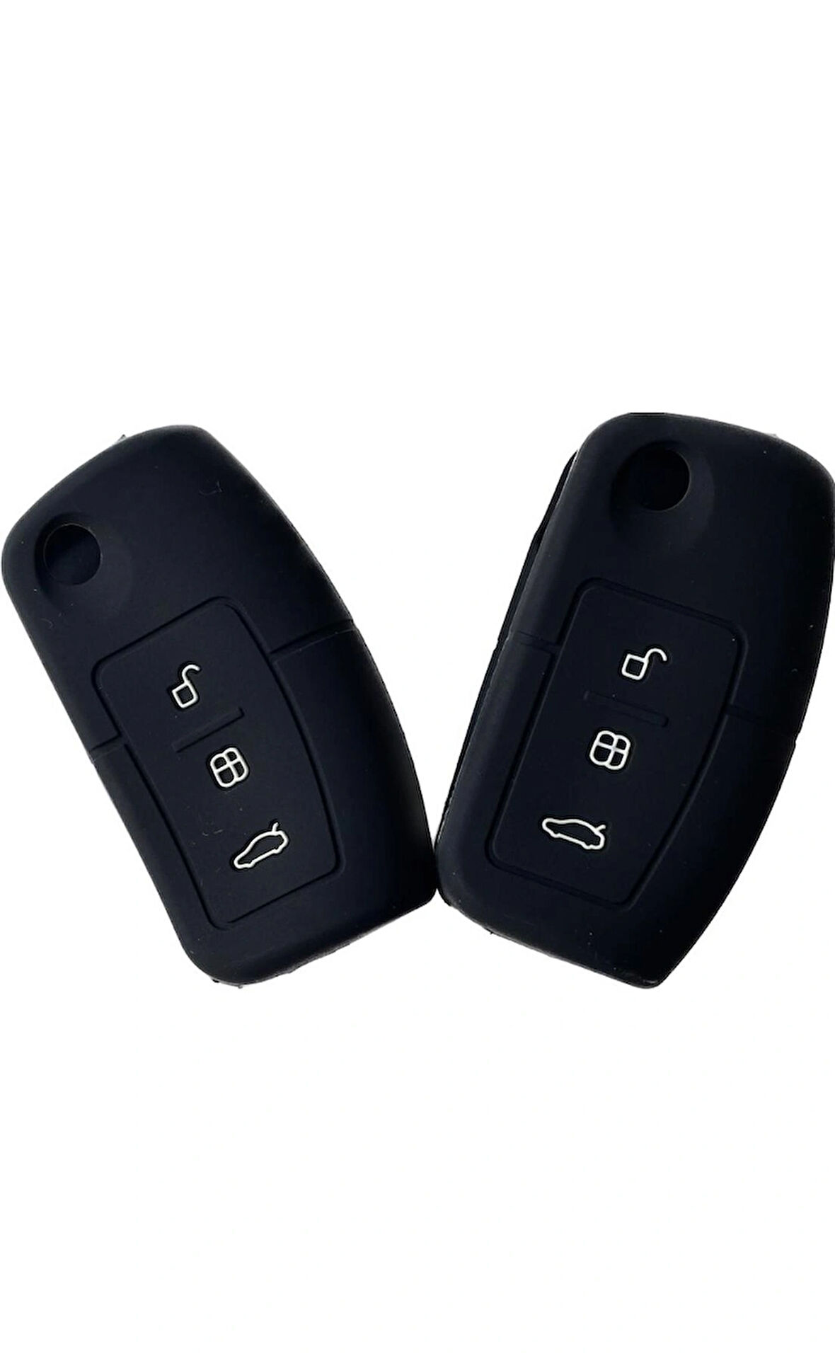 Point 2 Adet Ford Fiesta Courier B-C Max Kuga Silikon Anahtar Kılıfı