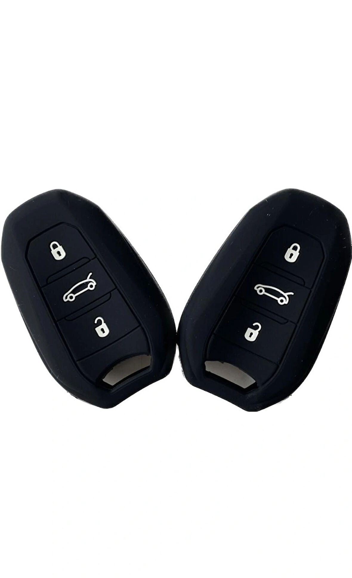 Point Peugeot 208 308 3008 5008 2008 Silikon Anahtar Kılıfı 2 Adet