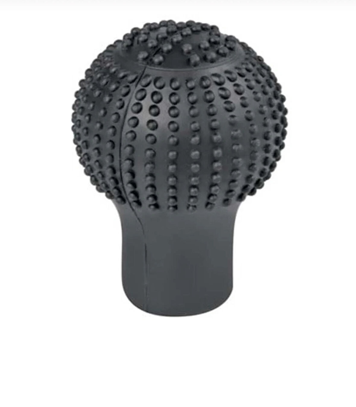 Point Silikon Masajlı Siyah Vites Topuzu Kılıfı