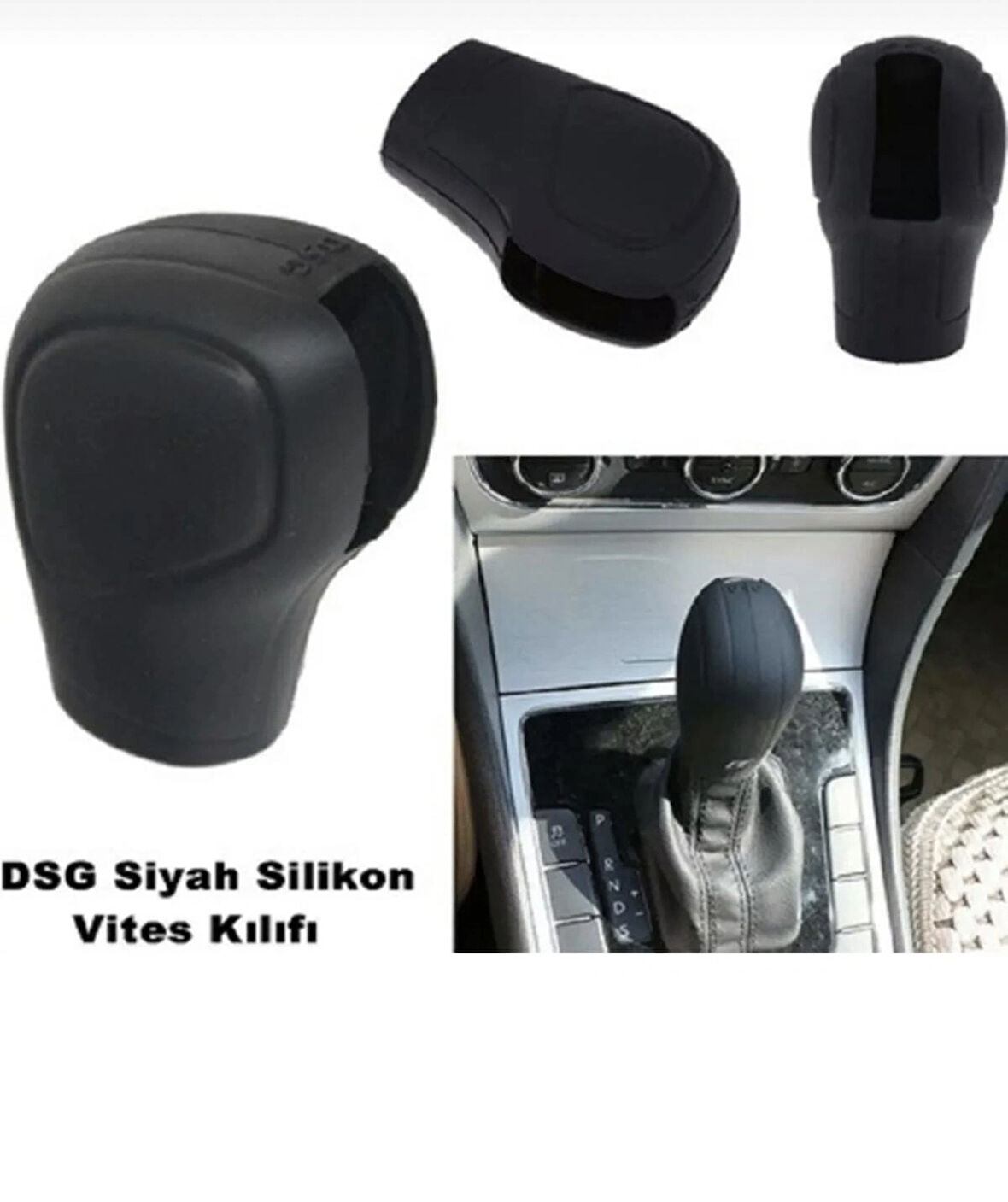 Point Dsg Silikon Vites Kılıfı Tüm Dsg Vites Araçlara Uyumlu Siyah Renk