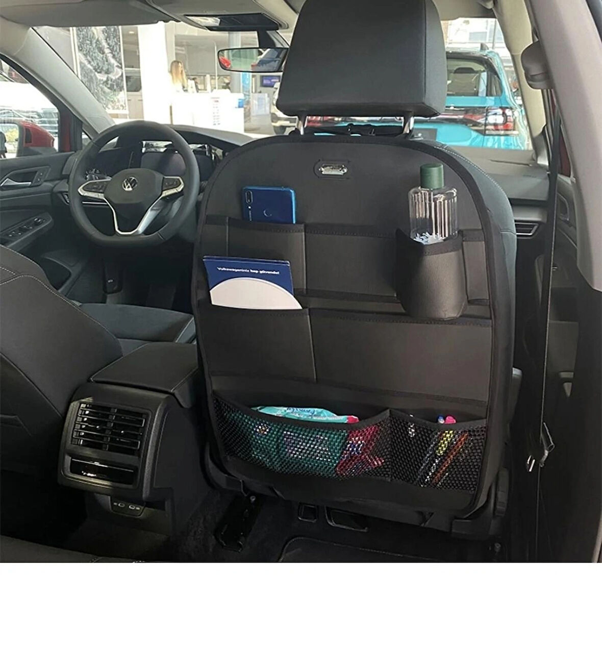 Point Deri Araba Koltuk Arkası Organizeri Tablet Tutucu Organizer Ipad Tablet Tutucu