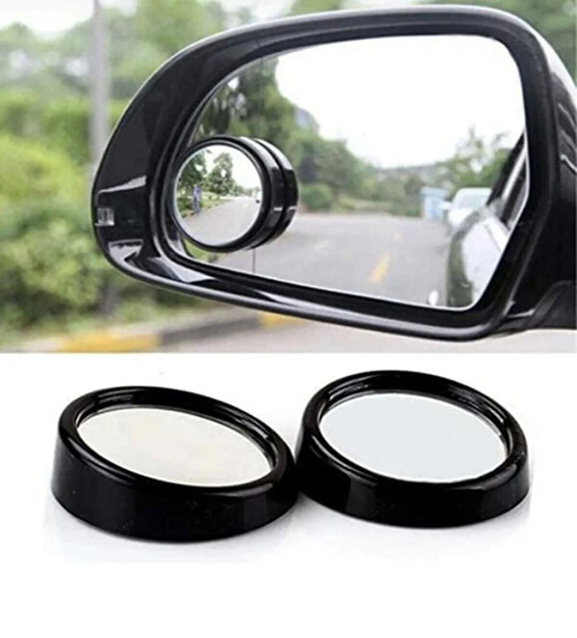 Point Kör Nokta Ayna Seti 2'li Araç 360° Oynar Oto Kör Nokta Aynası Dikiz Arka Yan Görüş Güvenlik