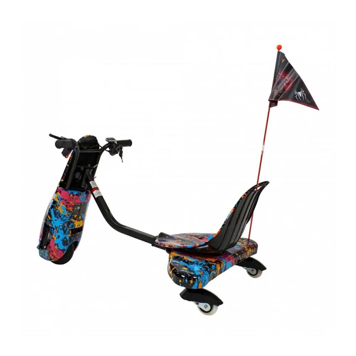 CityMate Drift Car Elektrikli Kaykay Drift Scooter Bluetooth Grafity Desenli Kasa 