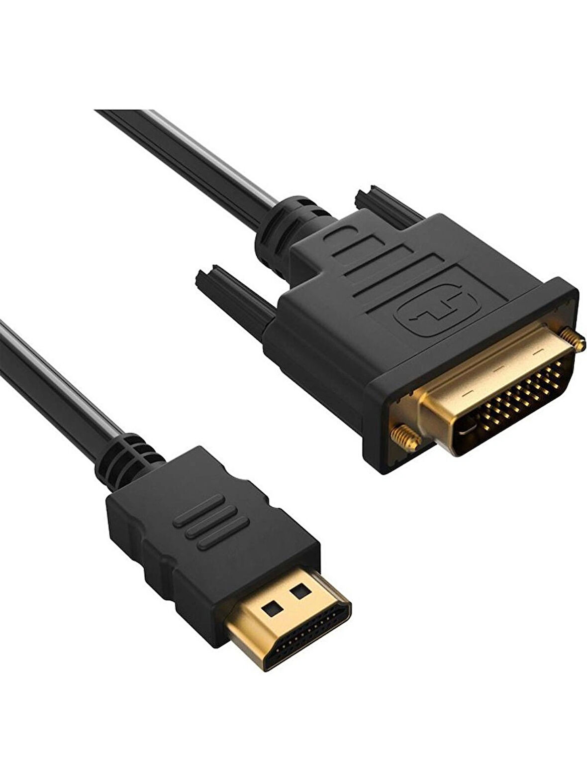 Yeni 2025 DVI 24+1 To HDMI Çift Yönlü DVI To HDMI Kablo 1080P Full Hd Çözünürlük 3 Katmanlı Kablo 3 Metre