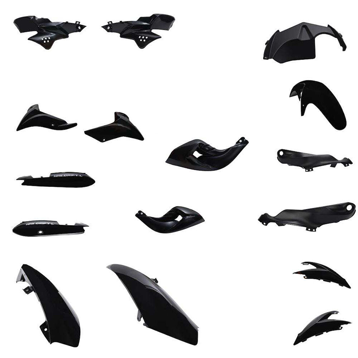 Mondial 125 Drift L Grenaj Seti Siyah