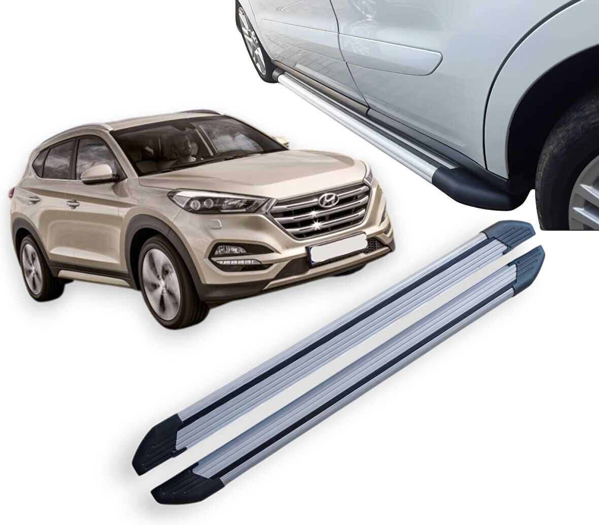 Hyundai Tucson 2015 2016 2017 2018 2019 2020 Yan Basamak Yan Koruma