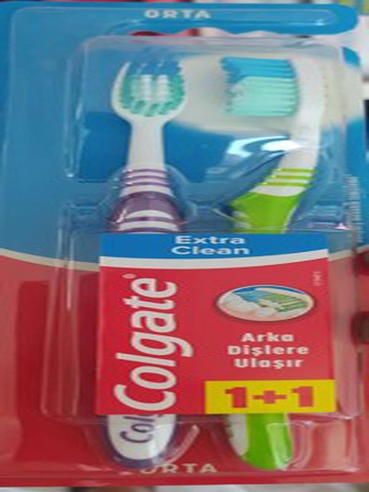 COLGATE Extra Clean Orta 1+1 Diş Fırçası