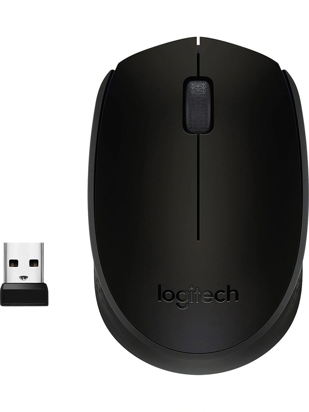 Logitech M171 USB Alıcılı Kablosuz Kompakt Mouse - Siyah