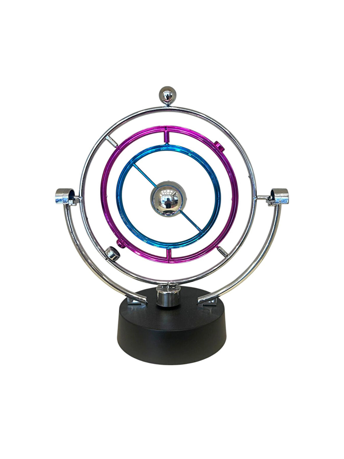 Manyetik Newton Sarkaç Oyuncağı – Sürekli Hareketli Kinetik Masaüstü Dekor