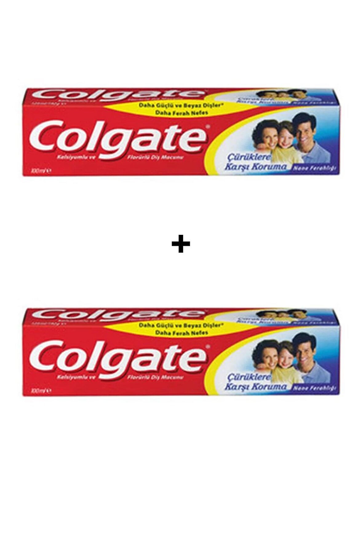 COLGATE Çürüklere Karşı Koruma Diş Macunu 100ml 2'li Set
