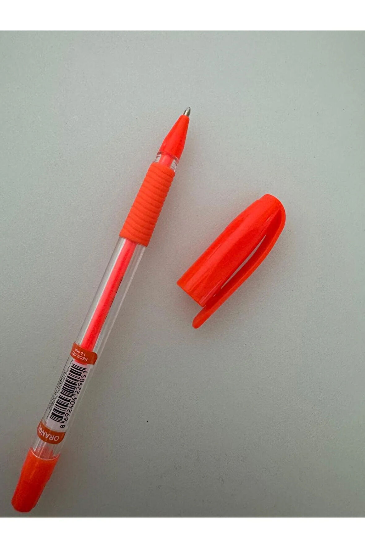 Tükenmez Kalem Jel Pvc 1.0 MM Neon Turuncu (1 Adet)