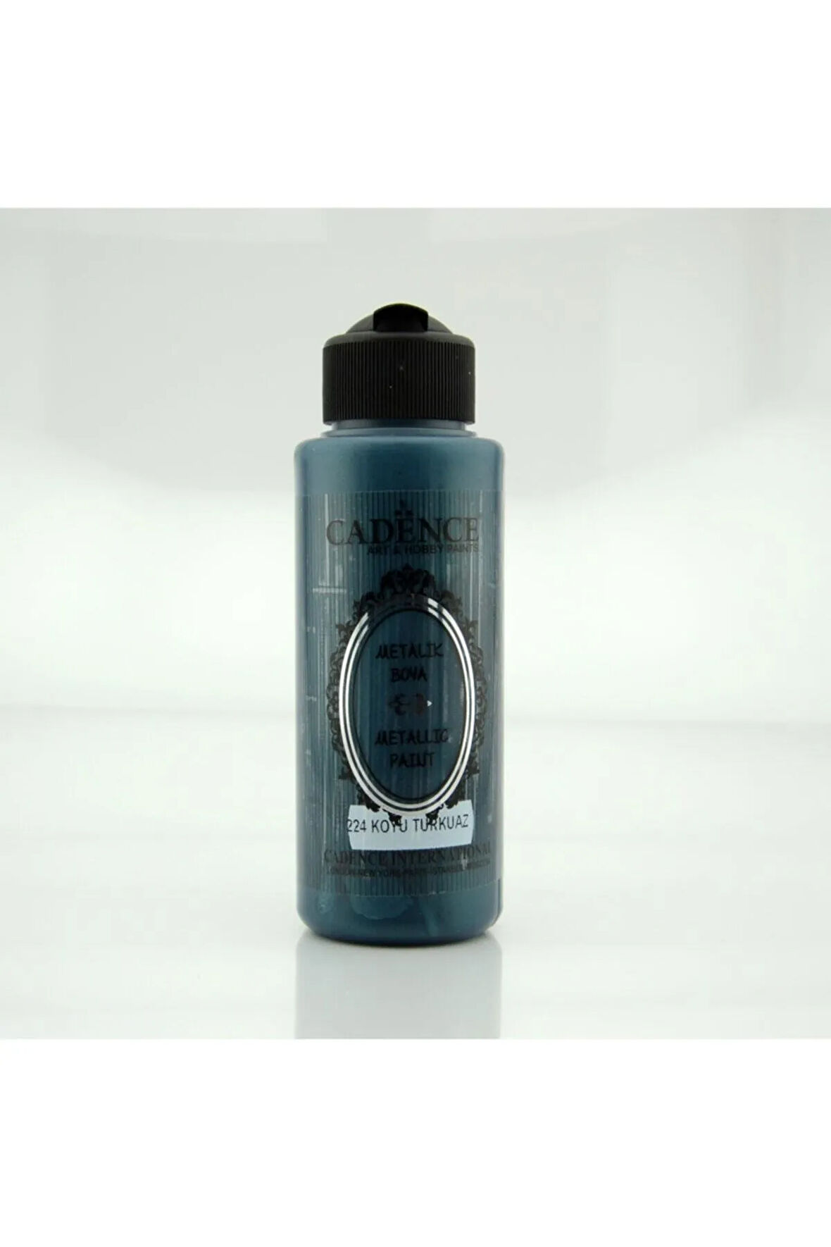 Cadence Metalik Boya 224 Koyu Turkuaz 120 Ml.