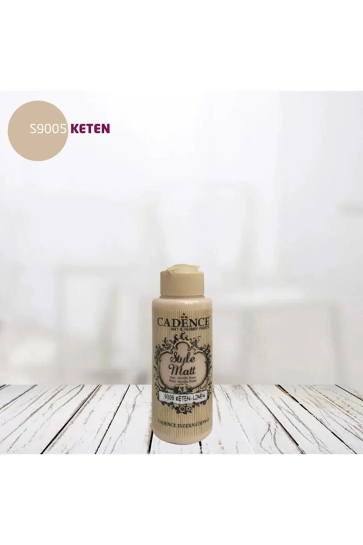 Cadence Style Matt S9005 Keten 120 Ml.
