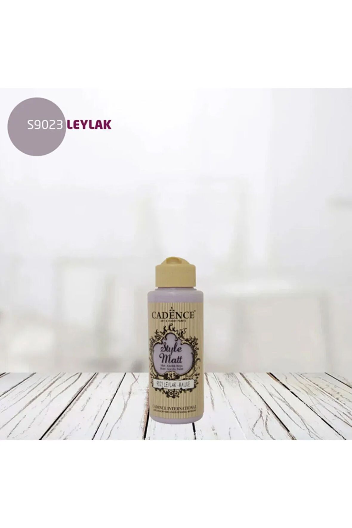 Cadence Style Matt S9023 Leylak 120 Ml.