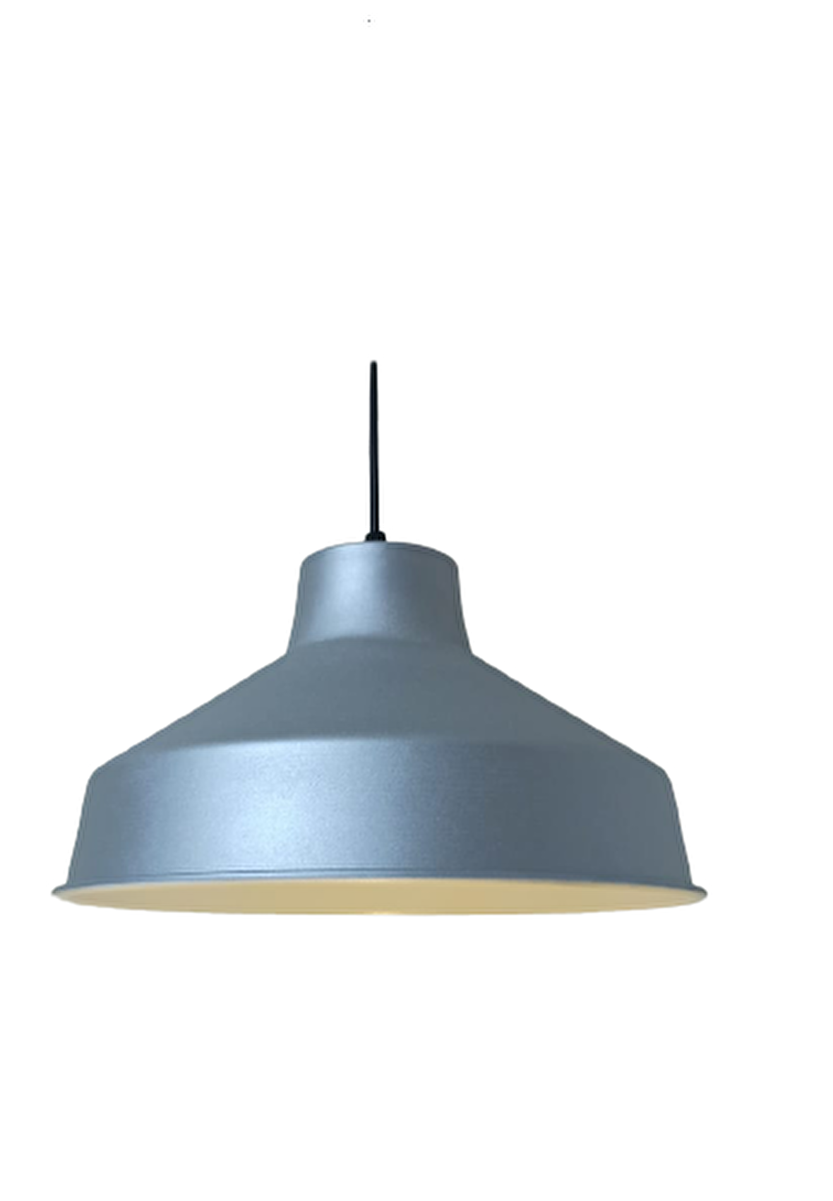 Dylight Retro Metal Dekoratif Rustik Kafe Mutfak Aydınlatma Gri Tekli Sarkıt Avize Çap:30 Cm