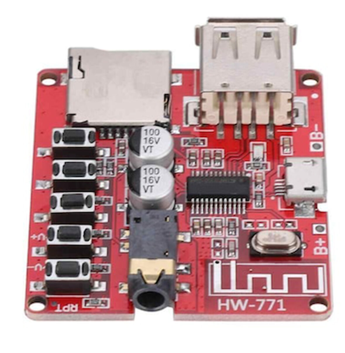 Diyotlab Bluetooth MP Modülü SD Kart Girişi