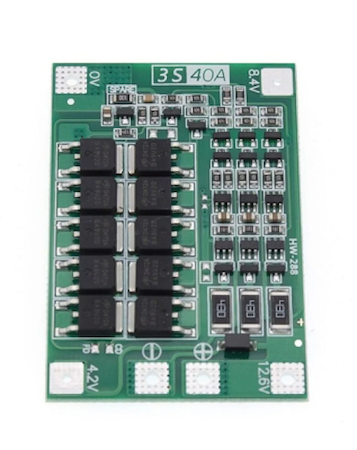 Diyotlab 3S 40A BMS 12.6V 18650 Lityum Pil Şarj Koruma Devresi