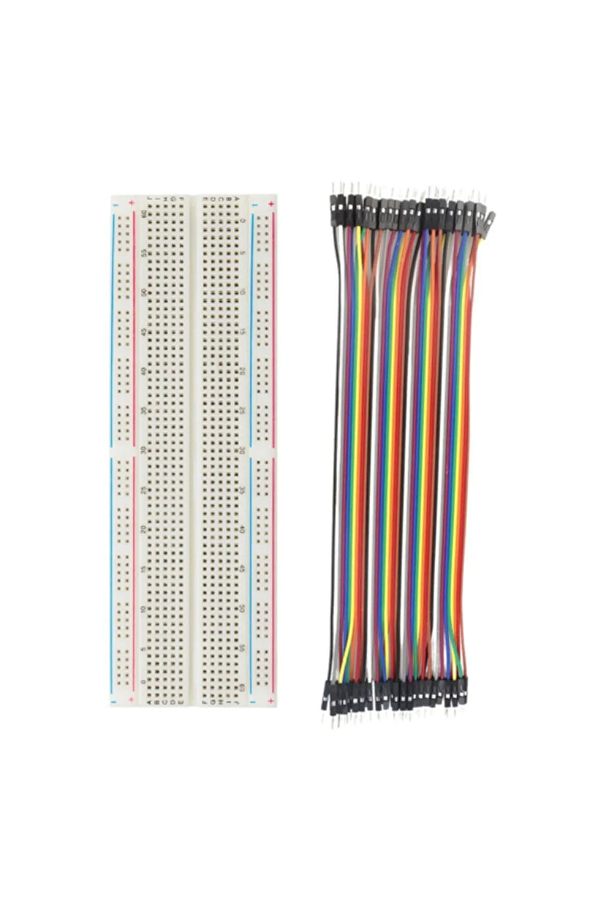 Diyotlab Breadboard ve Erkek Erkek Jumper 2'li Set