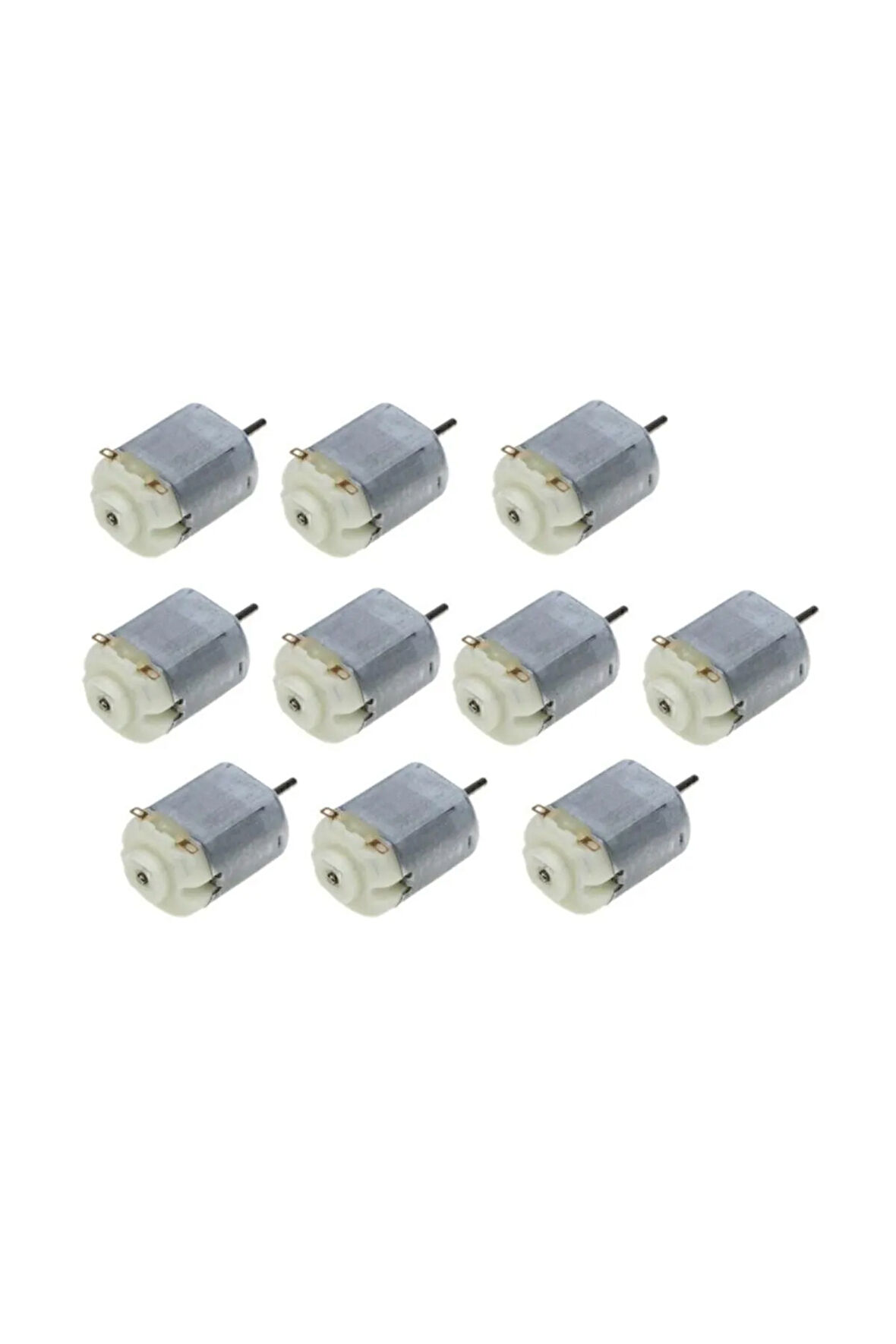 Diyotlab 10 Adet Dc Motor Deney Motoru 3v 6v