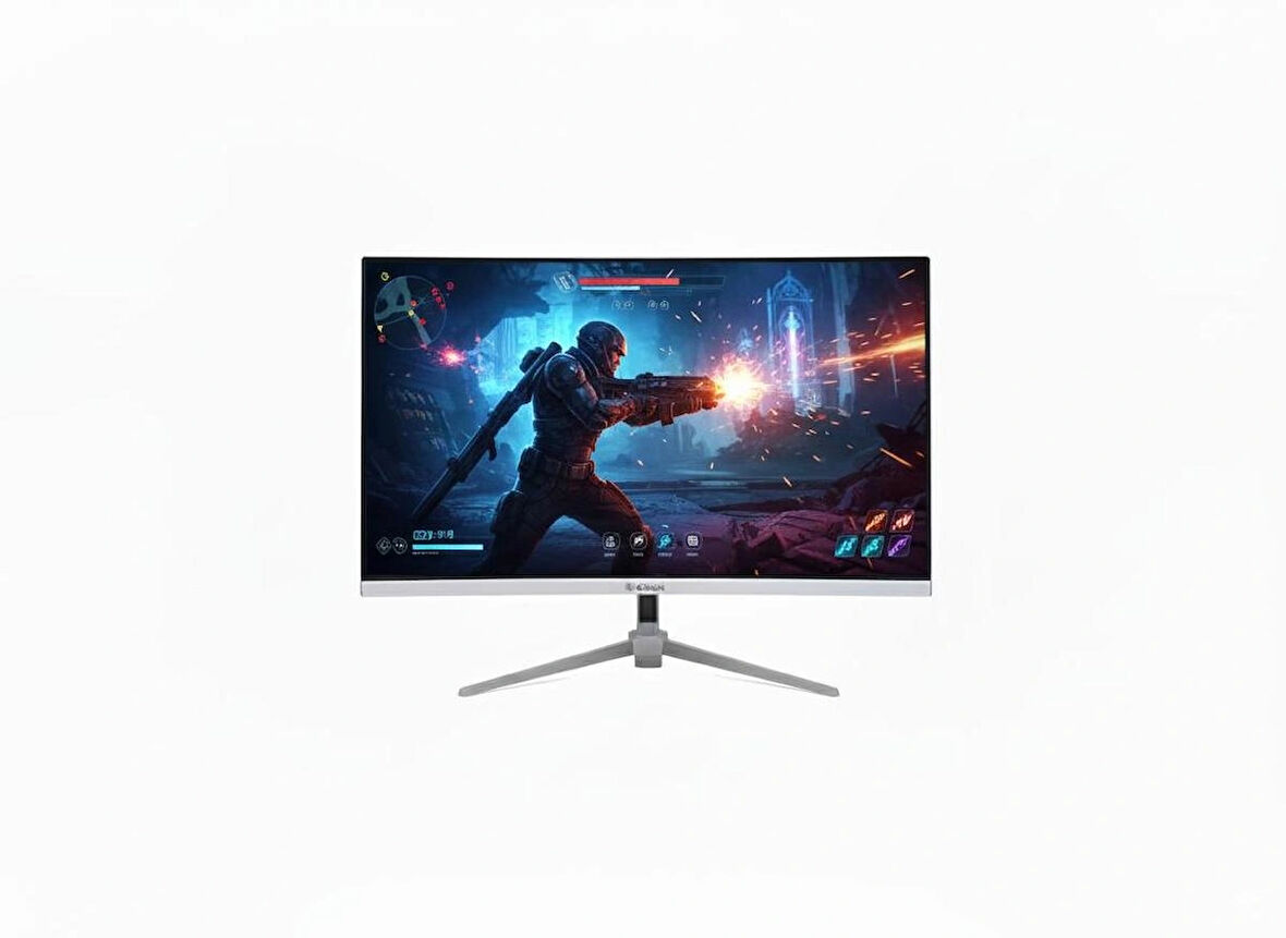 DARYUN DYX-27/100 "27" 100Hz 5Ms FHD VA Panel Curved Gaming Monitör BEYAZ Renk