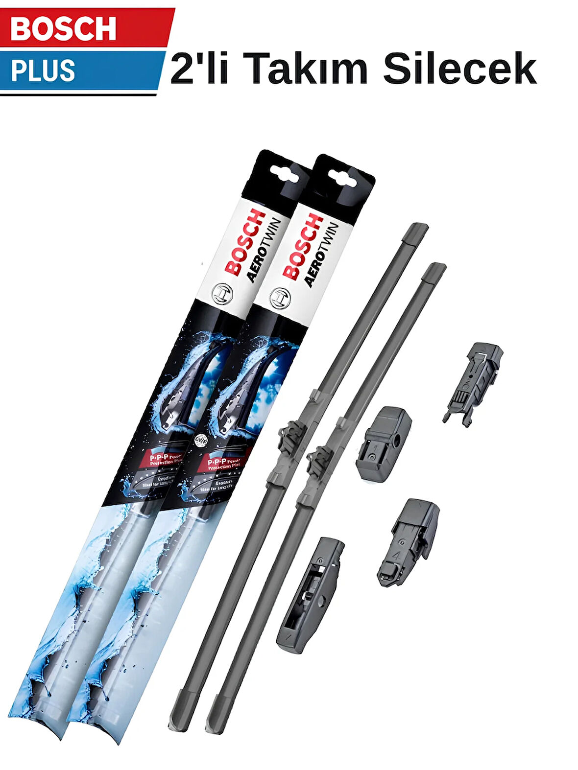 Togg T10X 2023 Model Silecek Takımı Ön Bosch Aerotwin Plus