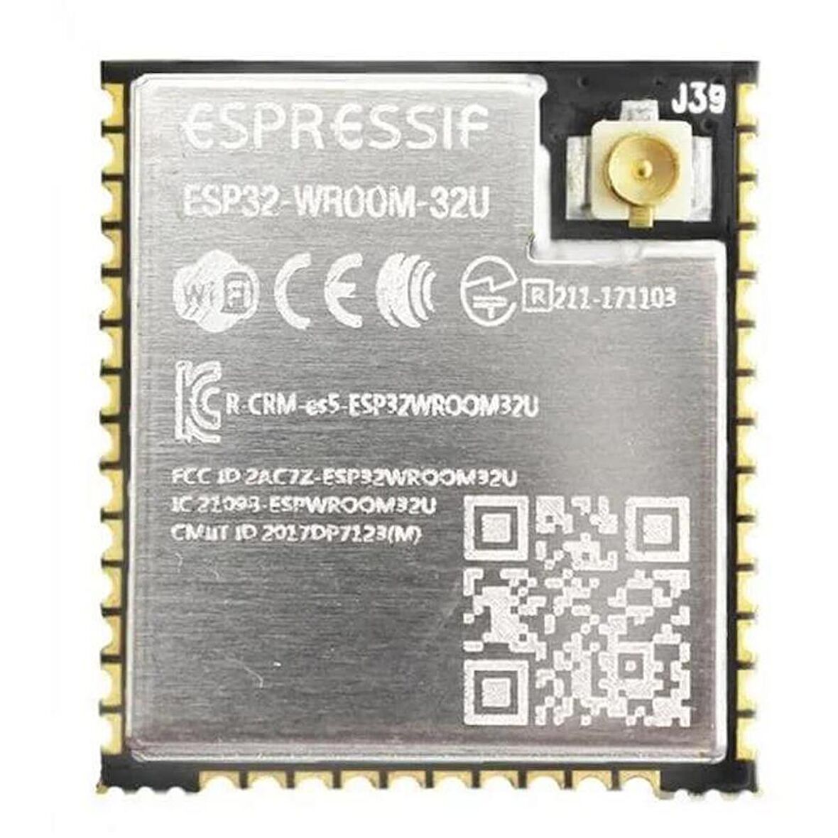 Espressif ESP32-WROOM-32 16M 128Mbit Flash WiFi Bluetooth Modülü