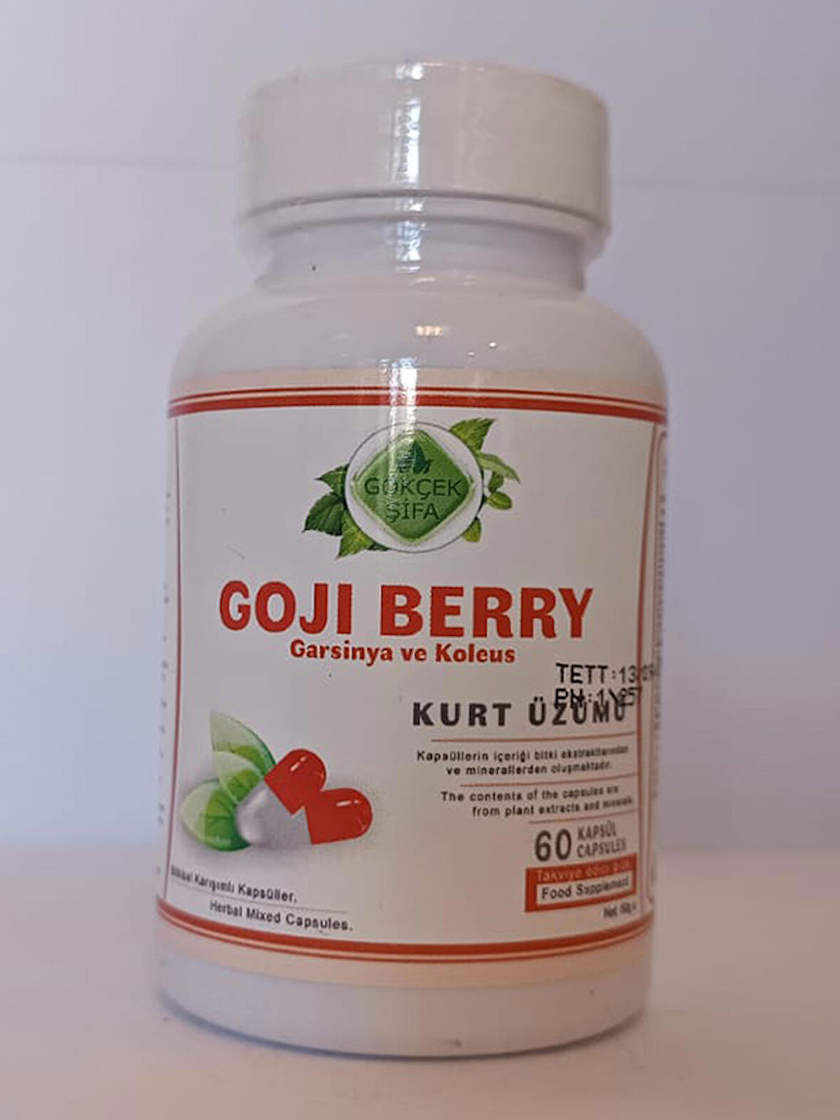 Gökçek Şifa Kurt Üzümü (Goji Berry) Kapsül