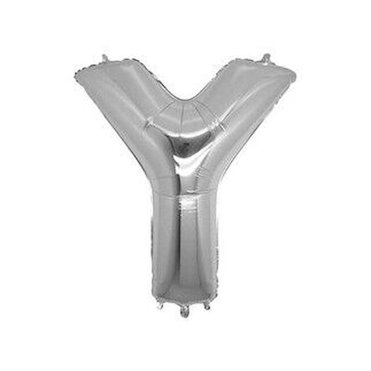 Benim Marifetlerim Y Harfi Gümüş Folyo Balon 16 inch 40 cm