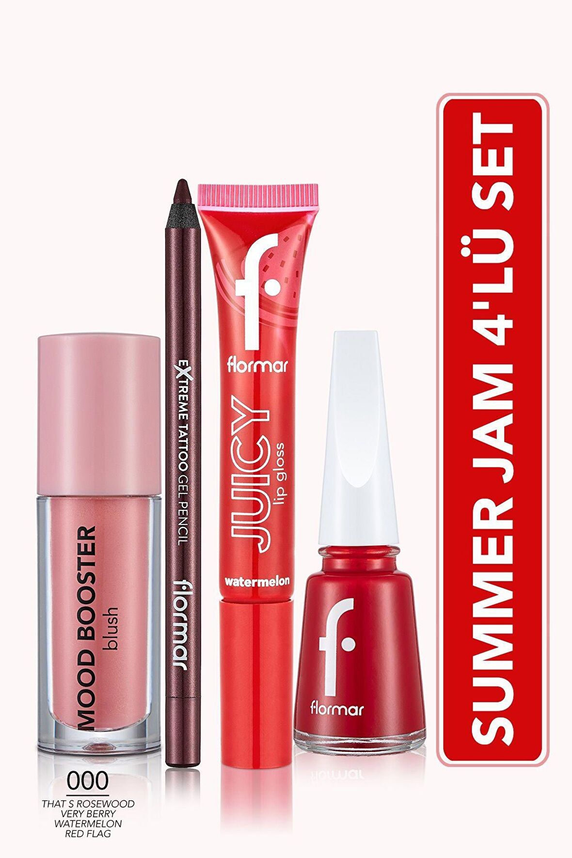 Flormar Summer Jam 4'lü Makyaj Seti
