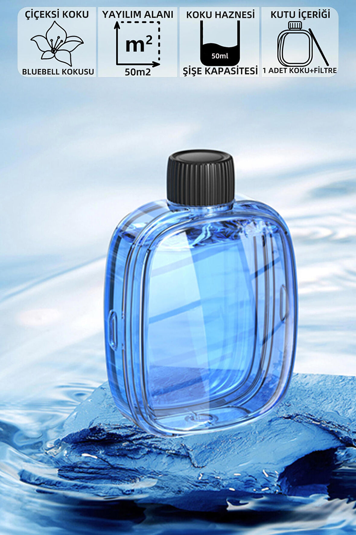 Mioji Mio Smell 2x Aromaterapi Kokusu - BlueBell Kokusu (1 adet)