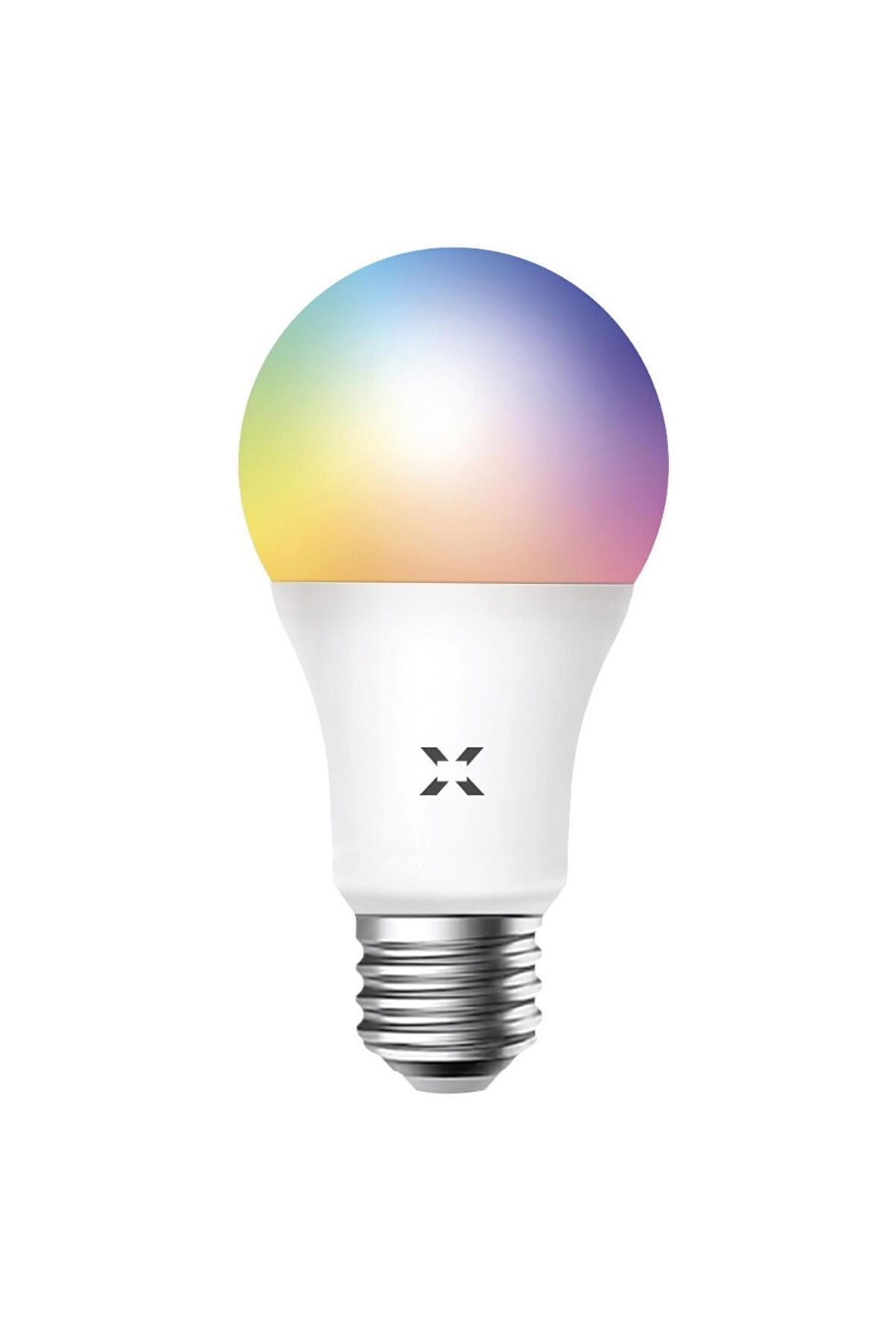 Wi-Fi LED Akıllı RGB Ampul Mobil Uygulama Denetimli, Google Home ve Alexa Uyumlu Çok Renkli Lamba X7021