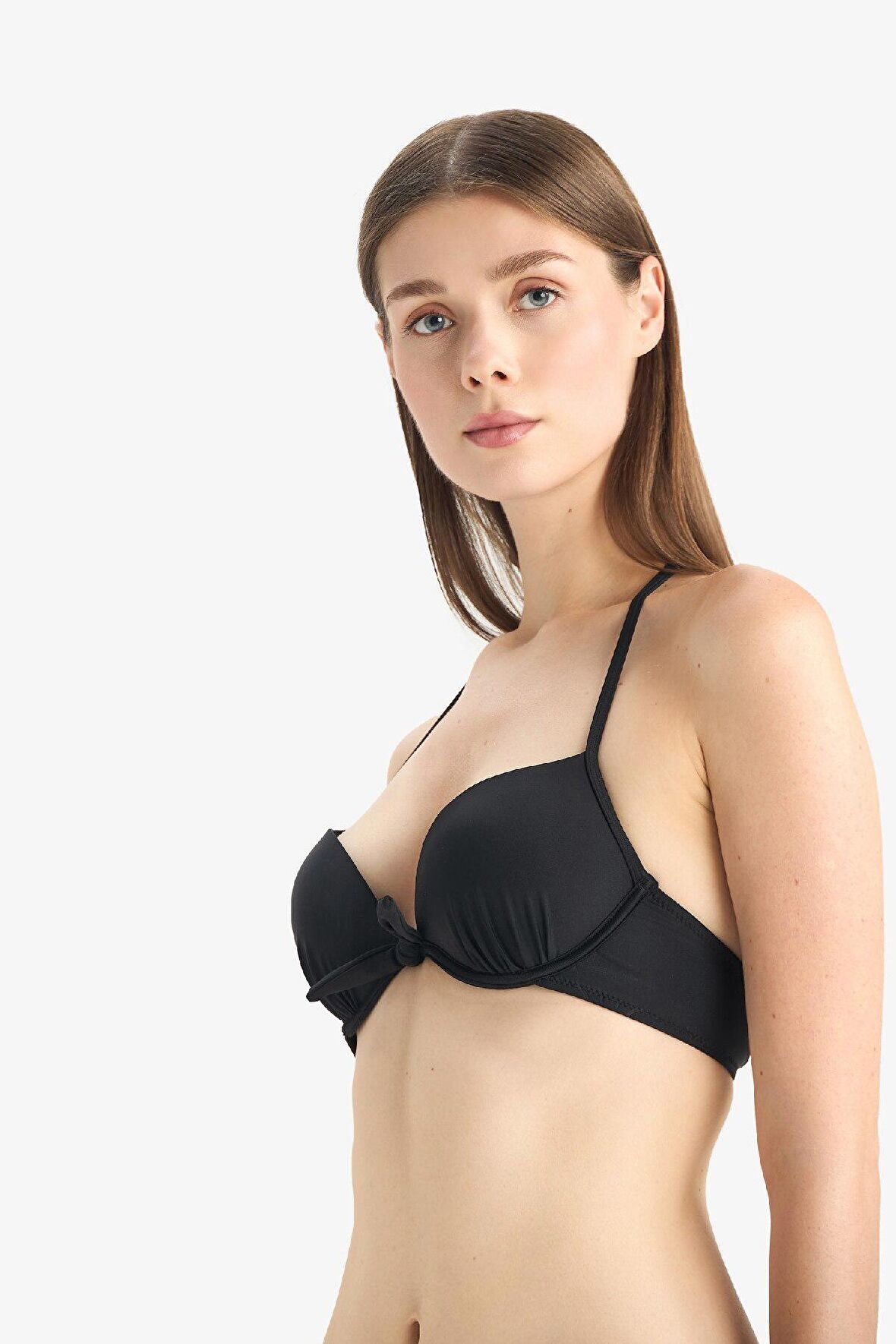 DeFacto Regular Fit Bikini Üstü-Fall in Love Z4337AZ25SMBK81