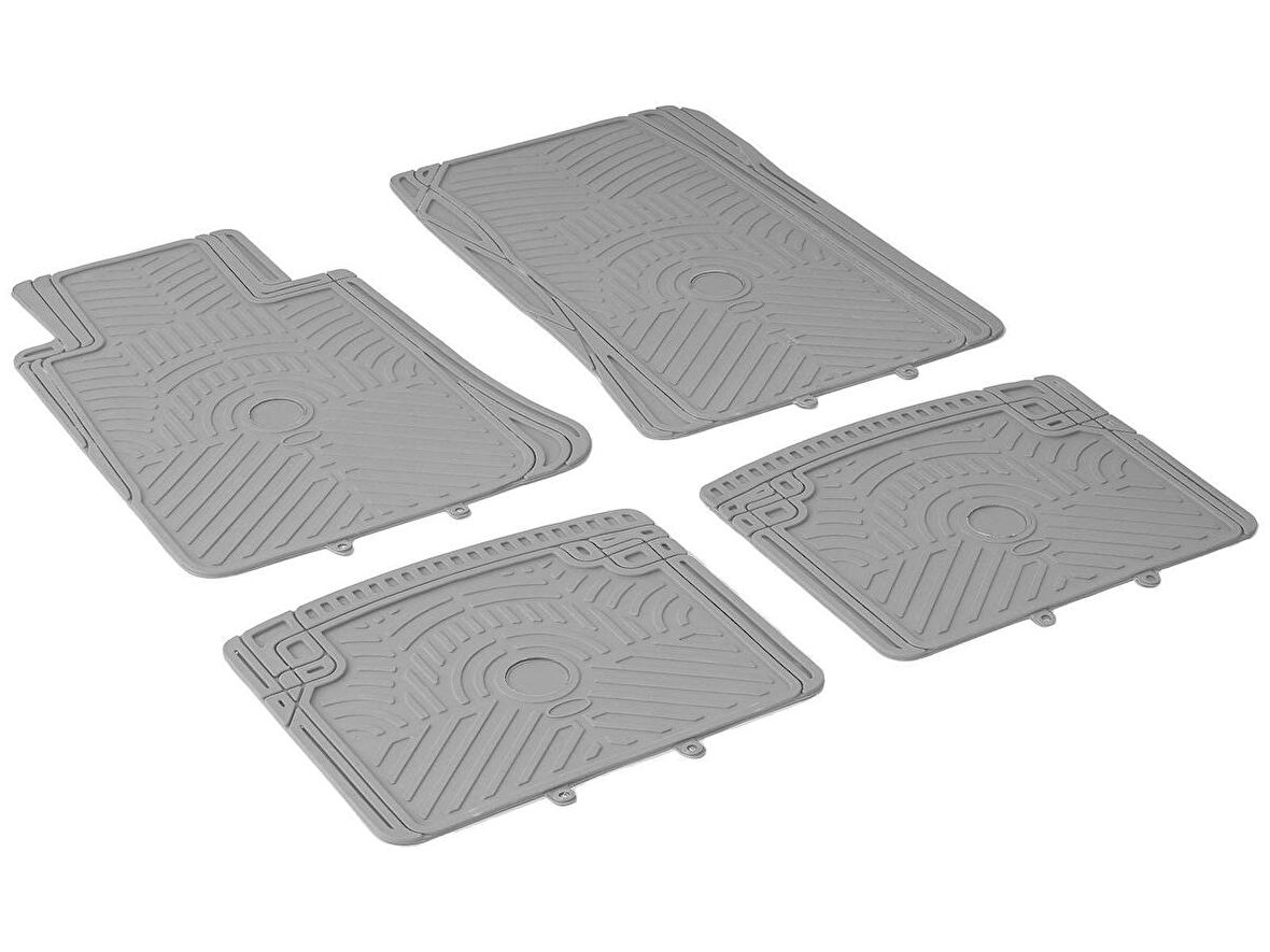 Image Mercedes Yarı-Universal (Tüm Mercedes Modelleri) Kauçuk Paspas Gri