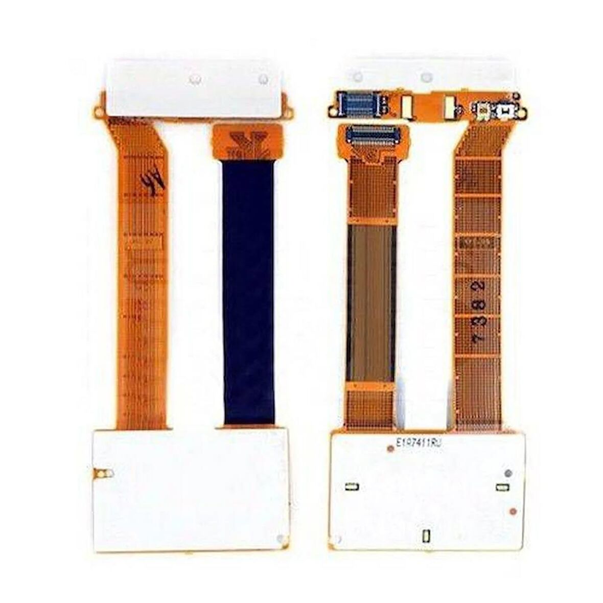 Nokia E65 Tuşbordu Nokia E65 Uyumlu Işıklı Tuş Bordu Ara Film LCD Flex 