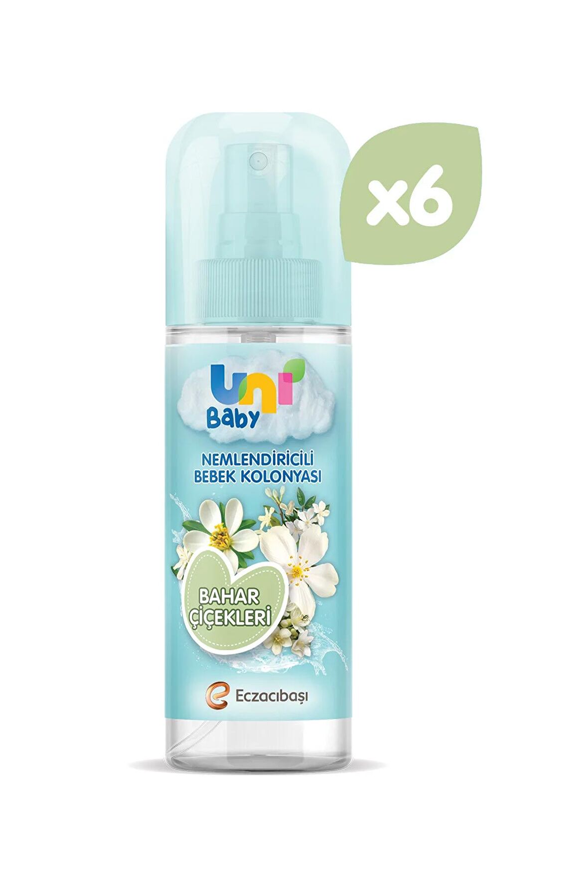 Uni Baby Bebek Kolonyası Bahar Çiçekleri 6 x 150 ml