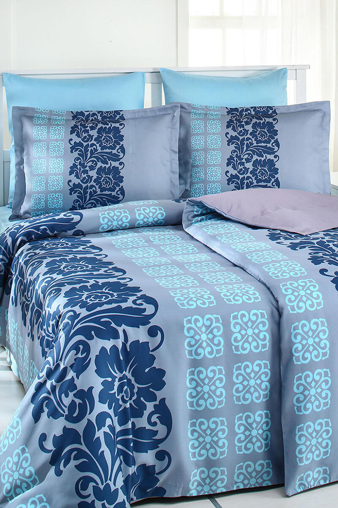 Özdilek Kristen Çift Kişilik Saten Double Nevresim Takımı