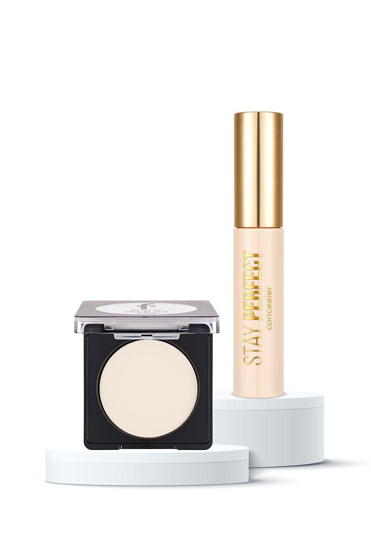 Flormar Kusurları Gizle ve Sabitle 2'li Kapatıcı&Pudra Seti