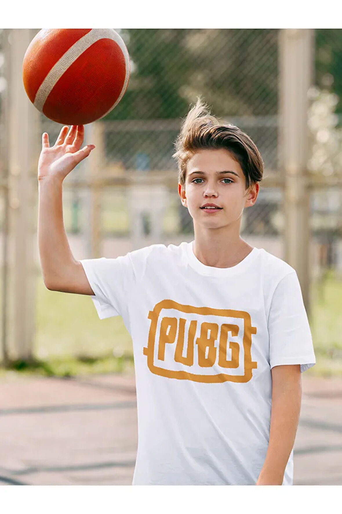 Pubg Yazılı Unisex Savaş Oyunu Çocuk Tişört (1-12 Yaş)