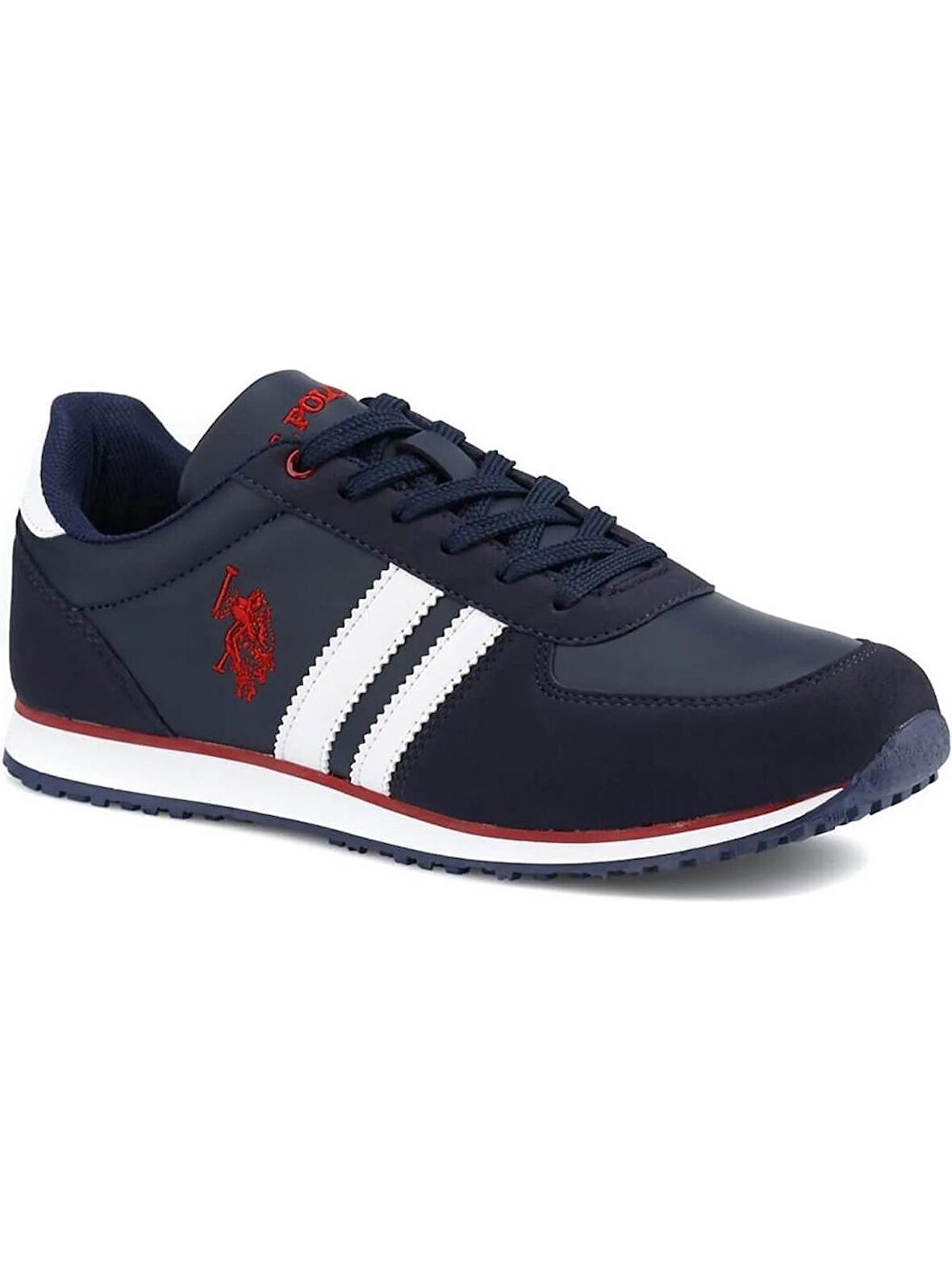 A10139189212010 101391892 Plus 3Pr U.S. Polo Assn. Erkek Spor Ayakkabı LACİVERT