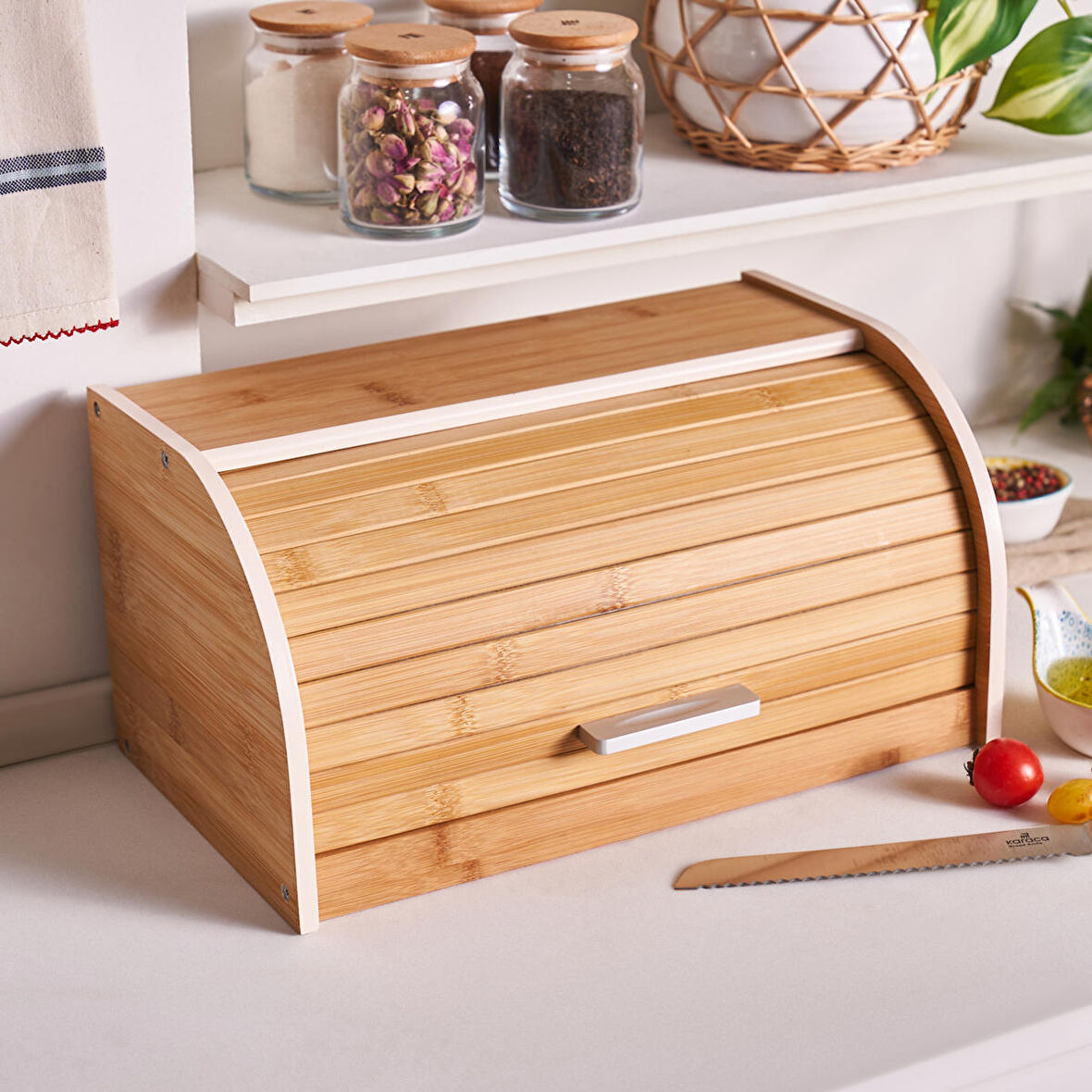 Karaca Aksel Bamboo Ekmek Kutusu 38 cm