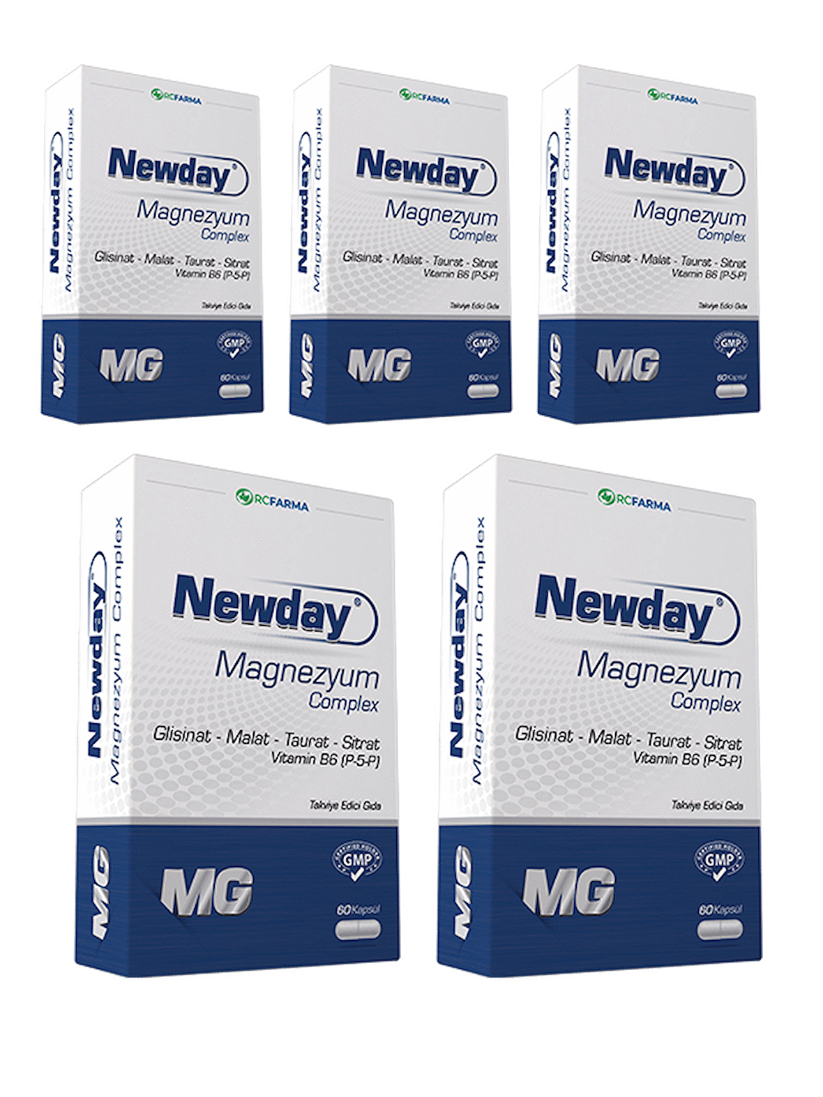 NEWDAY MAGNEZYUM COMPLEX 5X