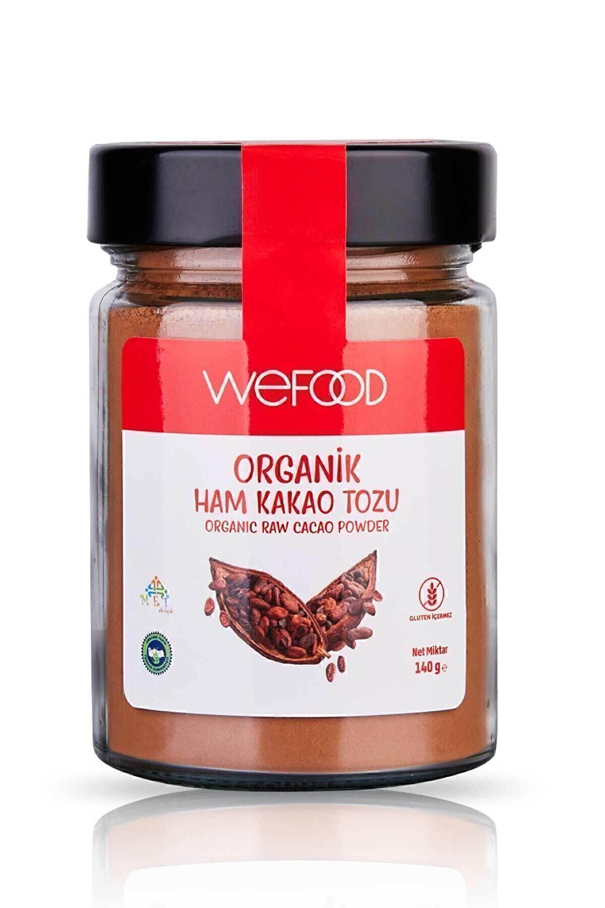 Wefood Organik Ham Kakao Tozu 140 gr