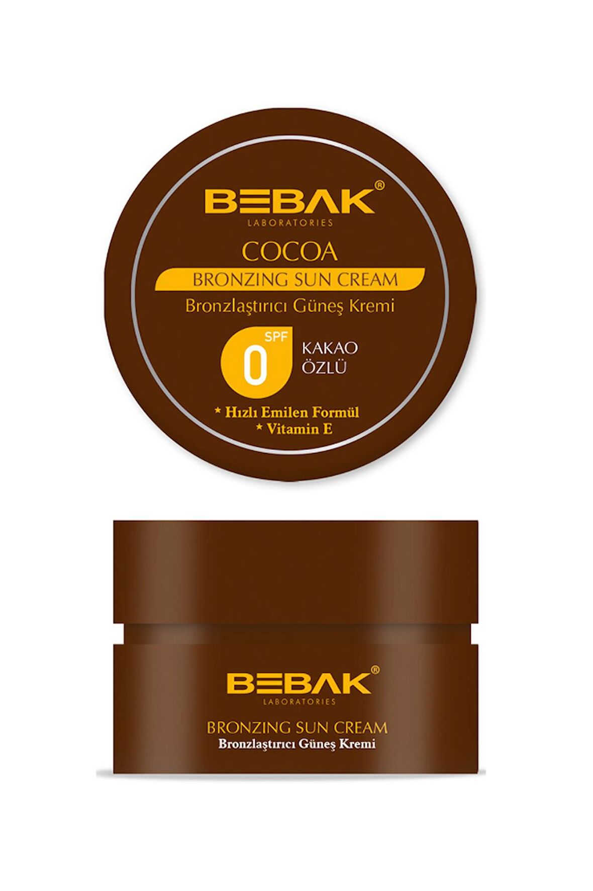 Bebak Kakao Özlü Bronzlaştırıcı Güneş Kremi 100 Ml 0 Spf