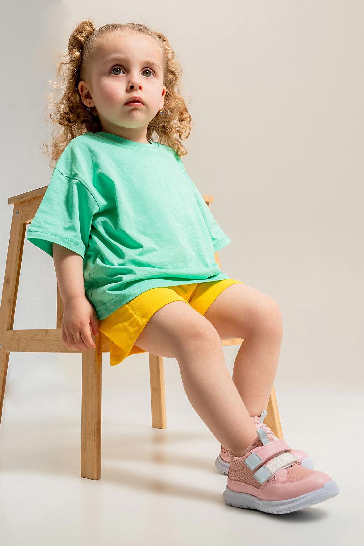 mnpc Unisex Çocuk Pembe Günlük İlk Adım Spor Ayakkabı