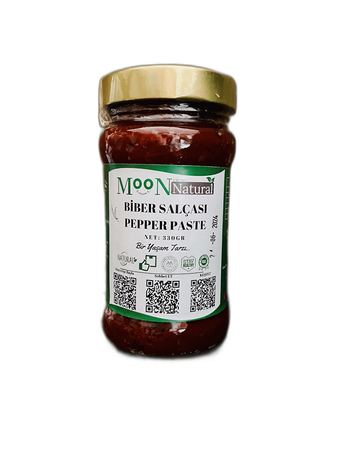 Özel Gün Kurusu Tatlı Biber Salçası / Sun Dried Pepper Paste