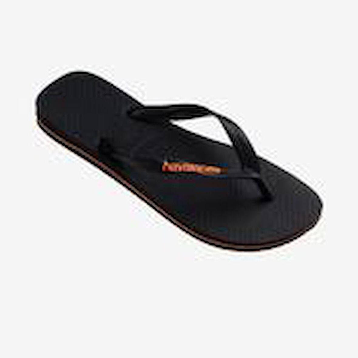 Havaianas Logo Filete Unisex Siyah Terlik