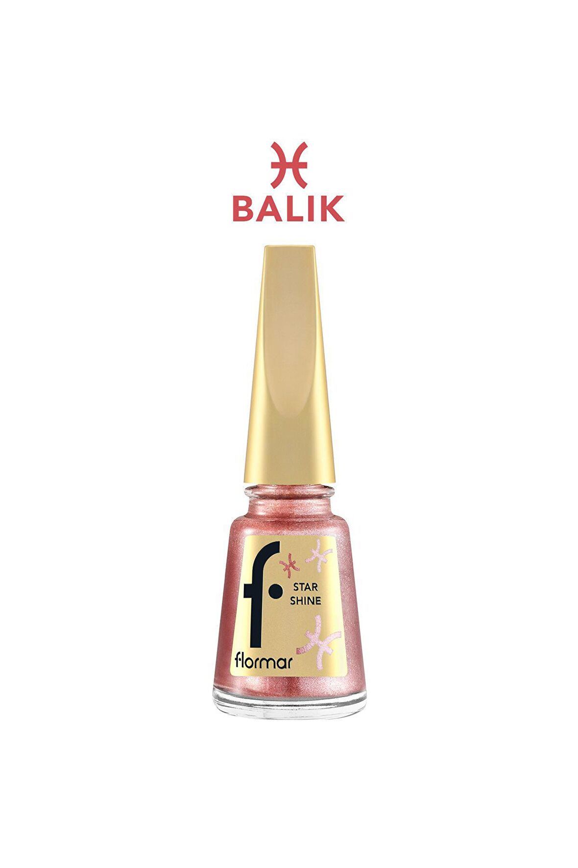 Flormar Balık Burcu - Star Shine Yüksek Pigmentli & Parlak Bitişli Metalik Oje