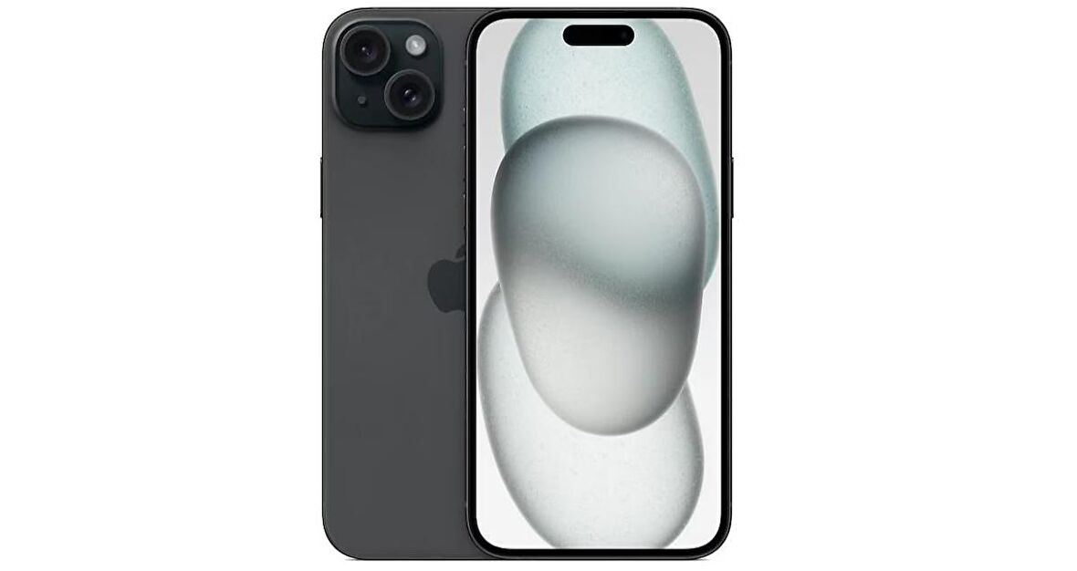 Yenielnmiş iPhone 15 Plus 128 GB Siyah B Kalite Cep Telefonu