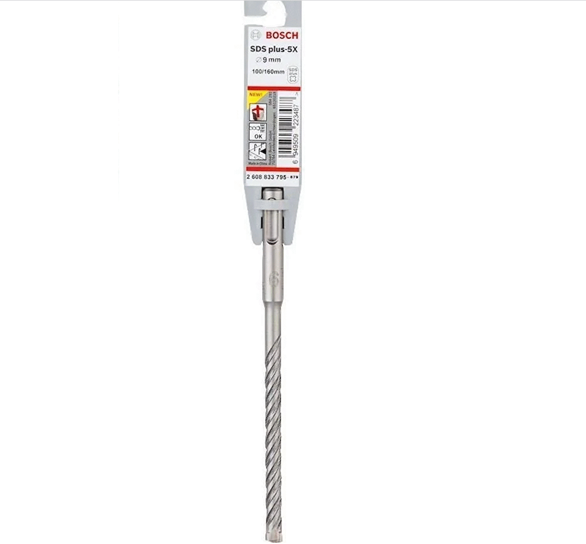 Bosch SDS Plus-5X Beton Delme Ucu 9x160 mm 