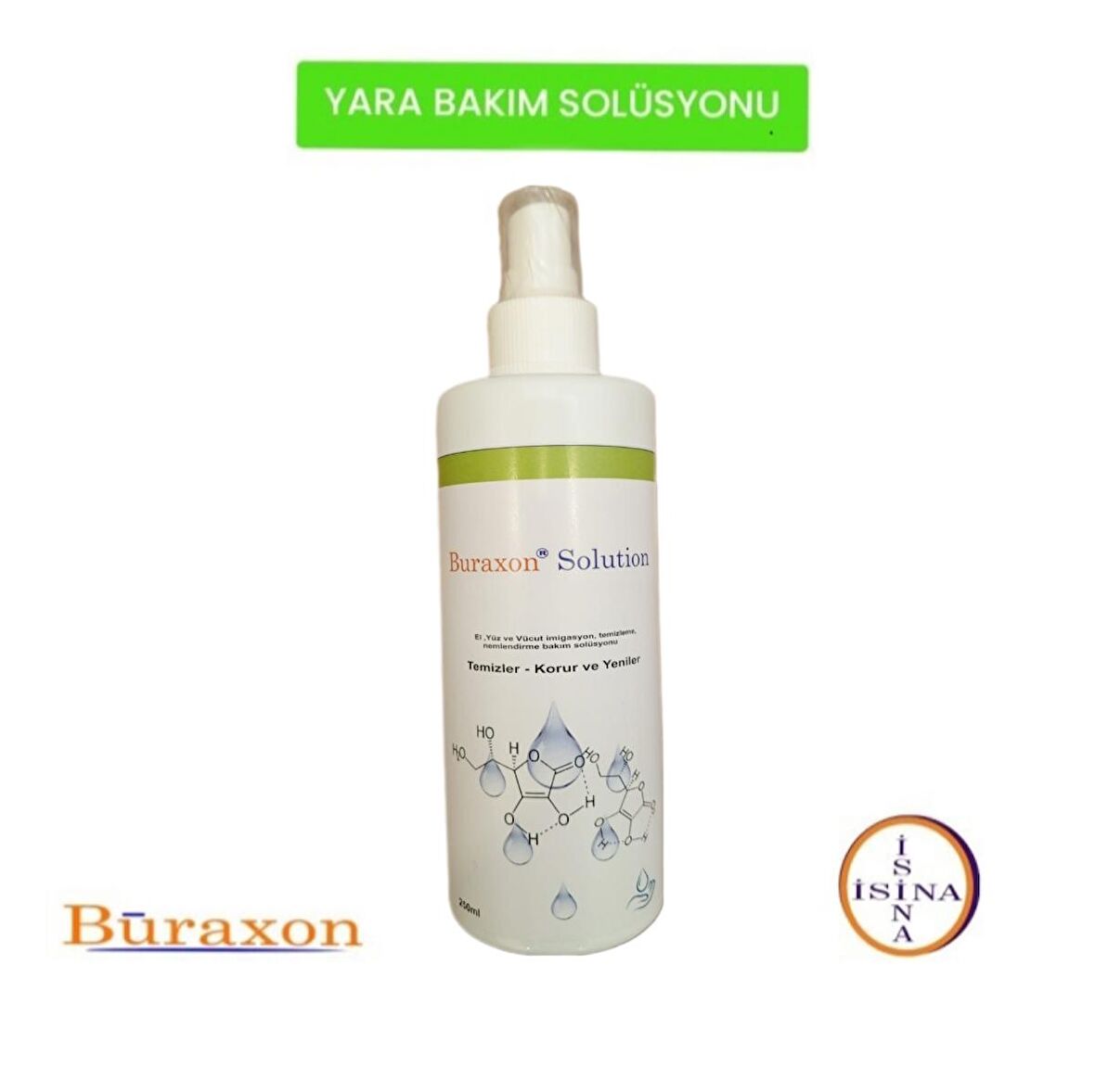 Buraxon Yara Bakım Solüsyonu 250ML